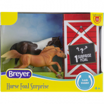 Breyer Paint und Mustang Stute mit geheimnisvollem Fohlen